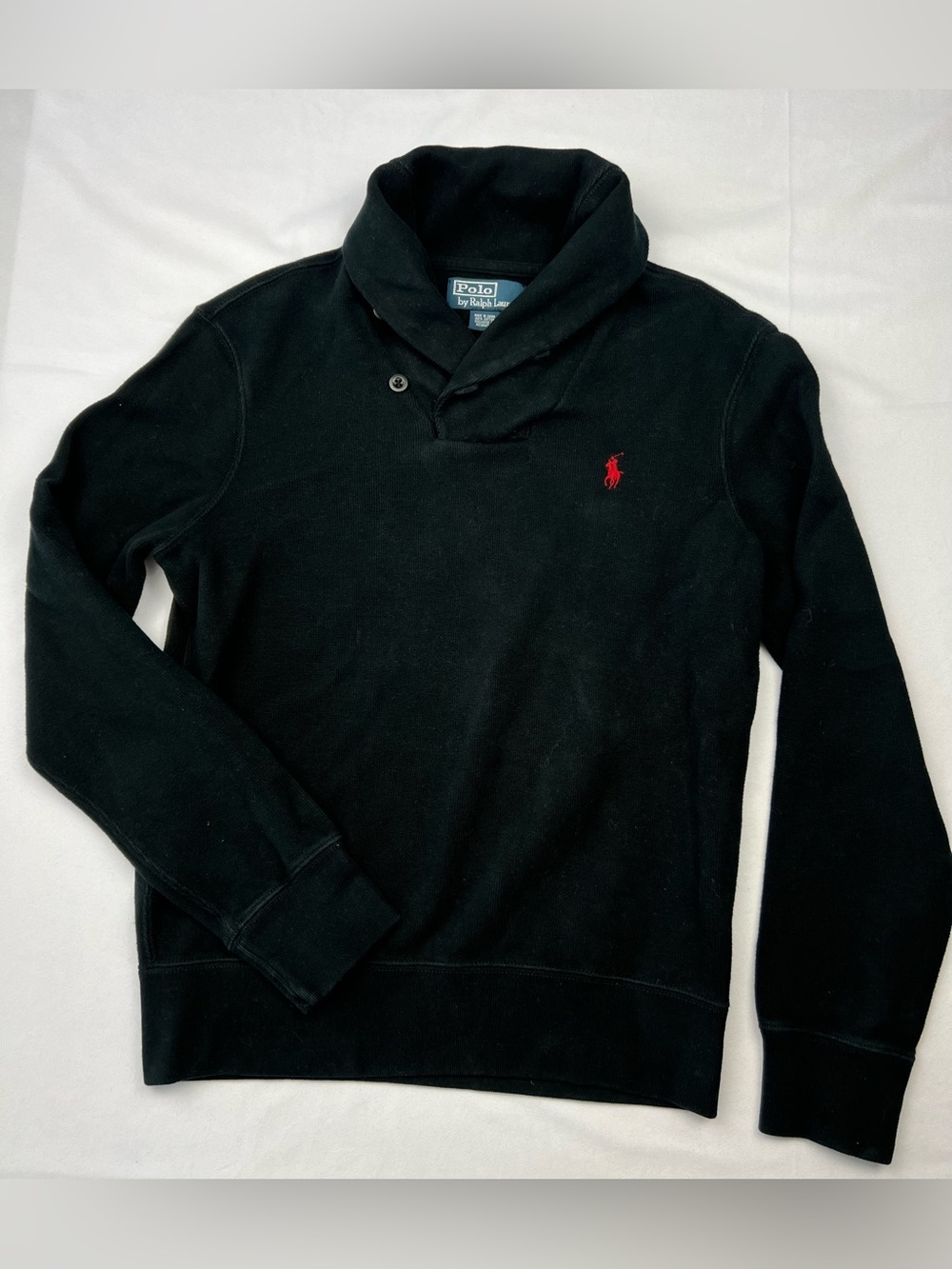 Ralph Lauren Polo Jersey Shawl-Collar Pullover Sweatshirt Men’s - Size Small